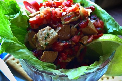 Bull Testicle Ceviche