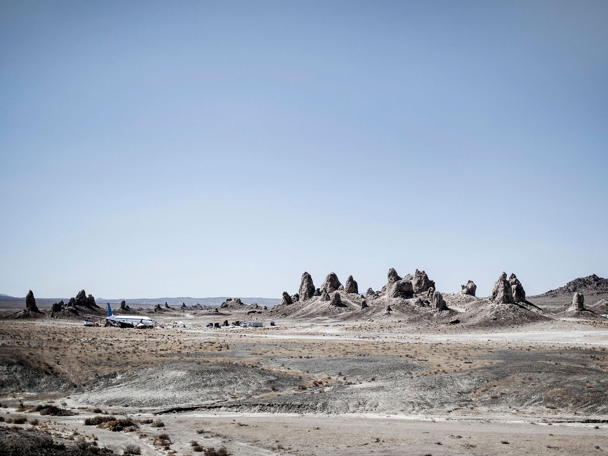 UFO sighting location, Trona Pinnacles, California.