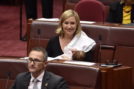An Australian Baby Just Became the First to Breastfeed in Parliament