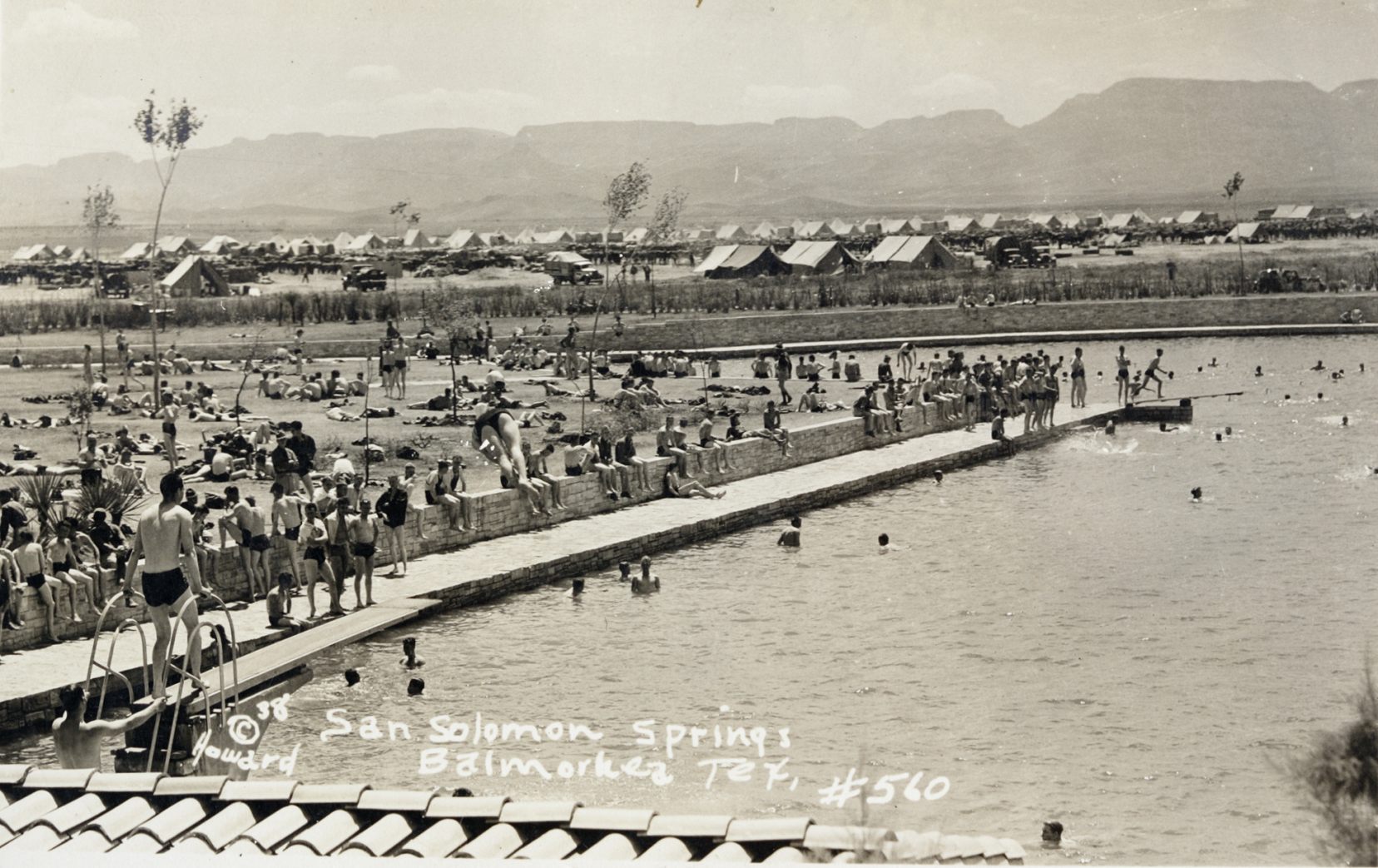 Swimming in Balmorhea.