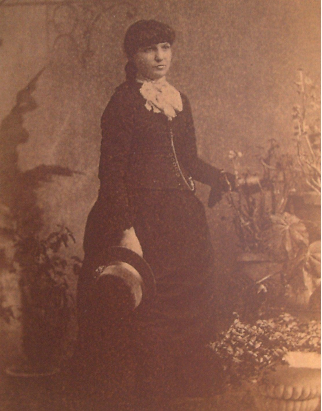 The only known image of Kate Morgan circa 1886