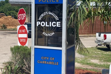 World's Smallest Police Station