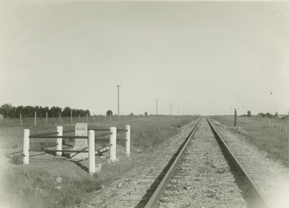 View of Rebecca Winter's Grave, Scottsbluff, Nebraska