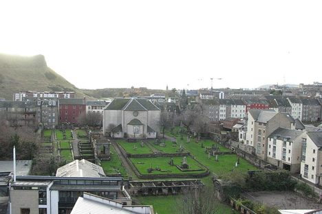 Cannongate Kirkyard.