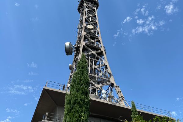Metallic Tower of Fourvière