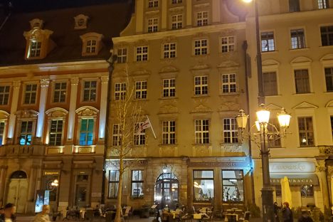 illusory window at night