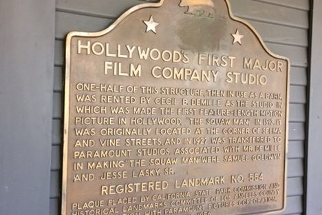 The barn has traveled around Hollywood.