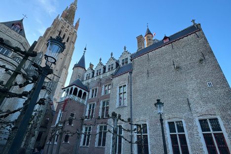 Smallest Gothic Window in Bruges