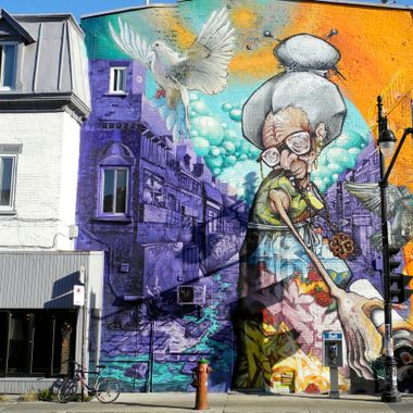 The Murals on Saint Laurent Boulevard