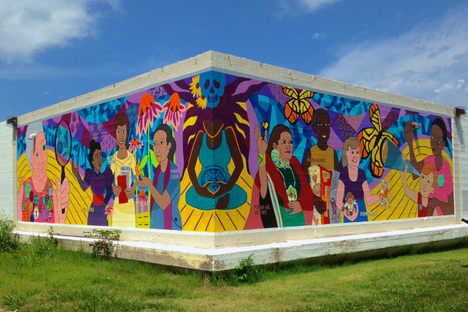 The Great Mural Wall of Topeka.