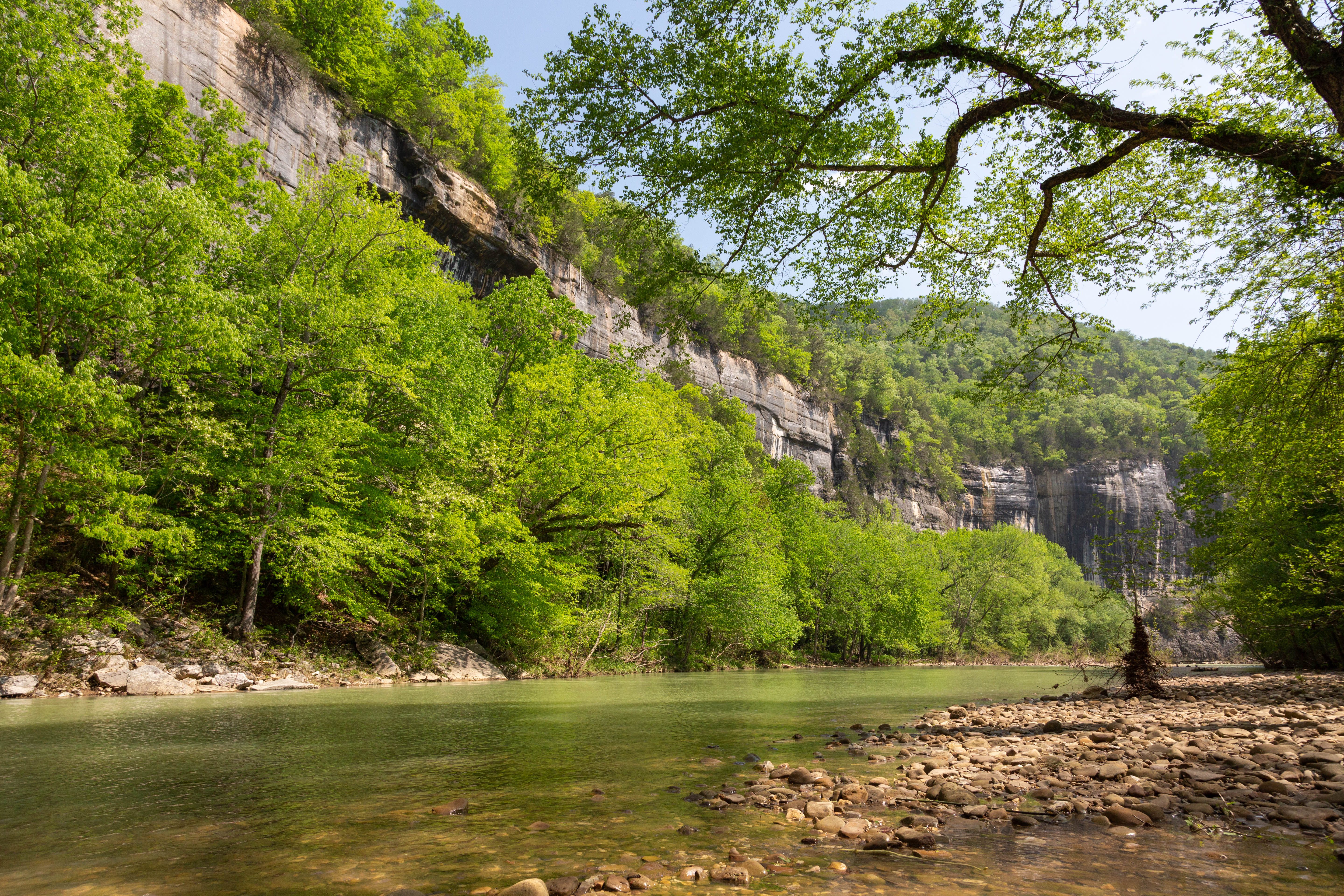 The Buffalo National River, near Yellville.