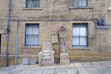 Grandad's Clock and Chair