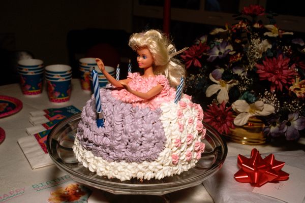 Barbie cakes are a birthday classic.