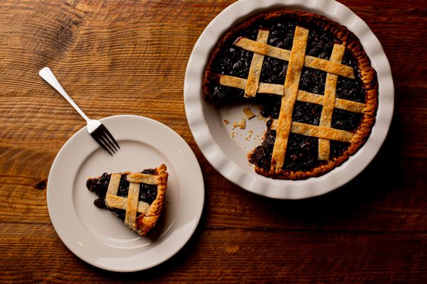 The pie earned its place at the funerary table with luxurious, non-seasonal ingredients.