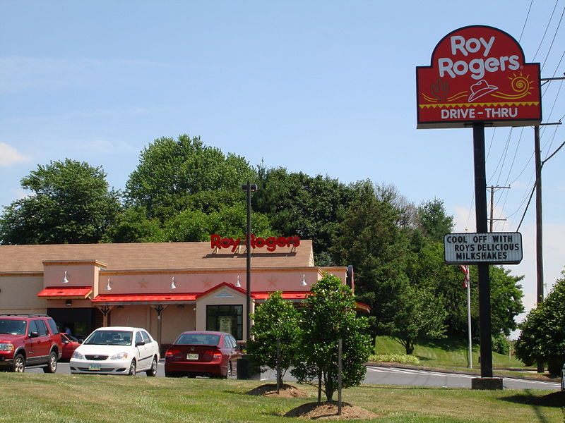        More details Roy Rogers Restaurant in Westminster, Maryland, in a former Gino's building, owned by the Plamondon Companies, remodeled in 2007.