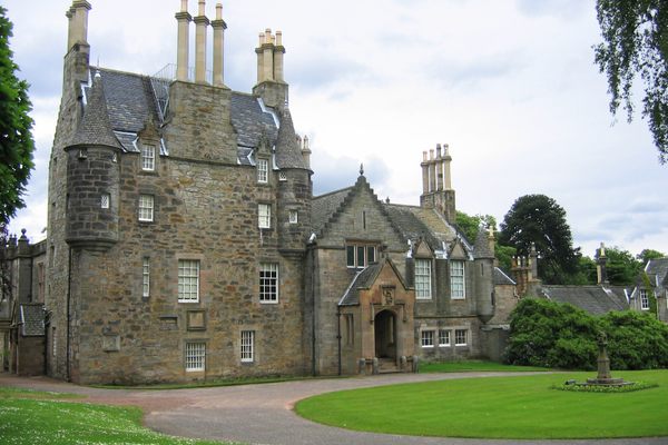 Lauriston Castle, Edinburgh. South façade.