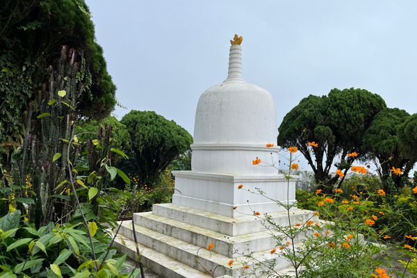 Memorial Stupa of Helena Roerich