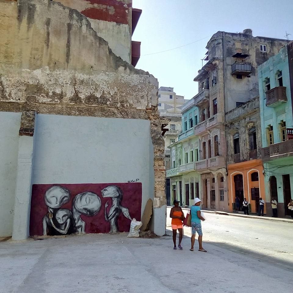 A Yulier P. work in Havana.