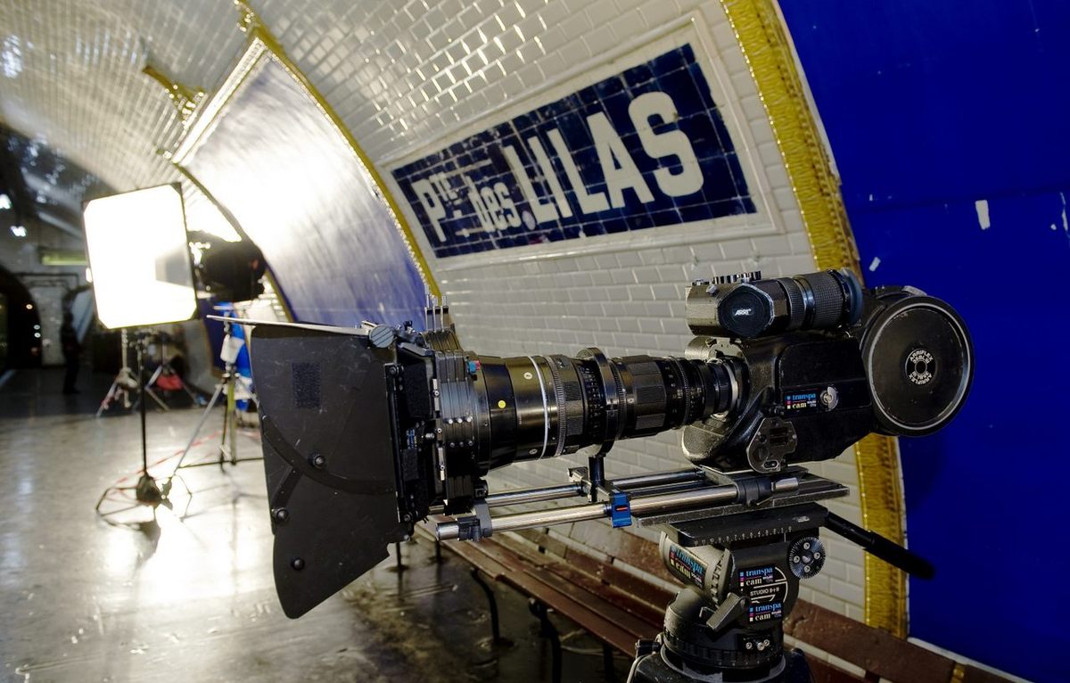 An unused platform at the Porte des Lilas Metro station in Paris stars in countless films.