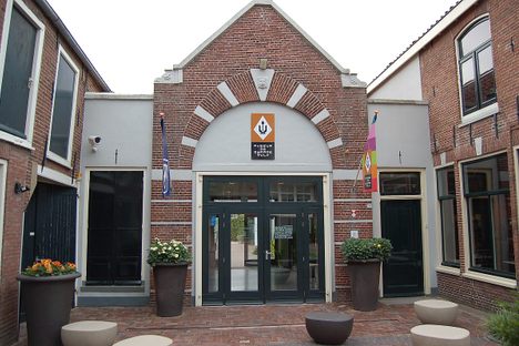 Black Tulip Museum main entrance.