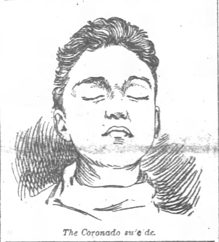 Composite Sketch of Kate Morgan after her death