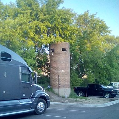 The guard tower.