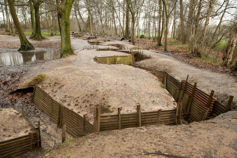 ww1 trenches