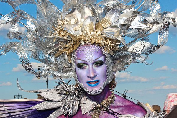 Revelers are often noted for their glamour and artistry.