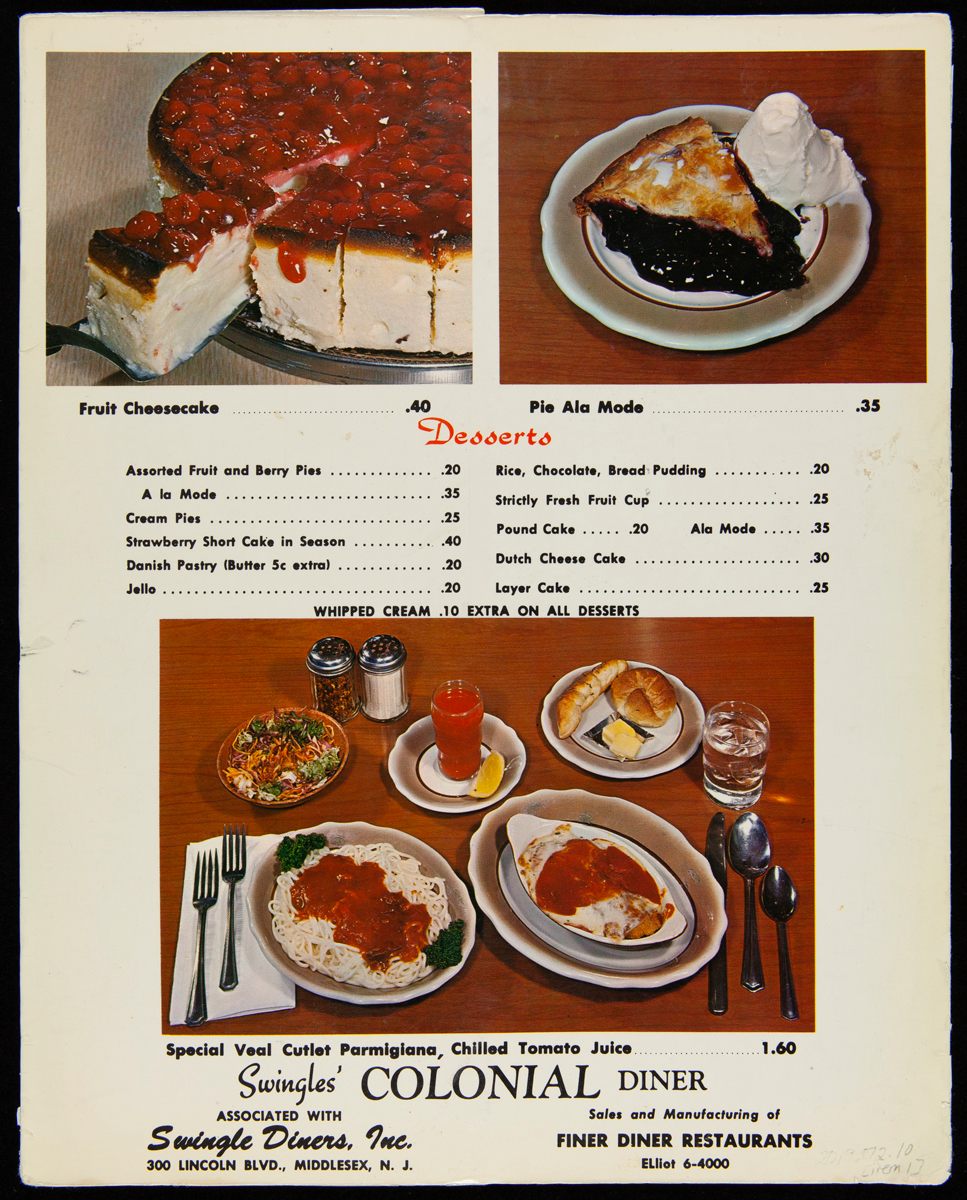 London Chop House, dinner menu - CIA Menu Collection - CIA Digital  Collections