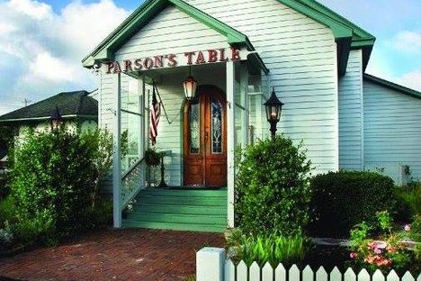 Exterior of The Parson’s Table, still showing its church roots. 