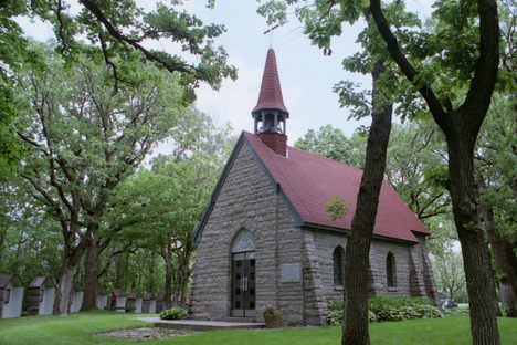 Grasshopper Chapel and grounds.