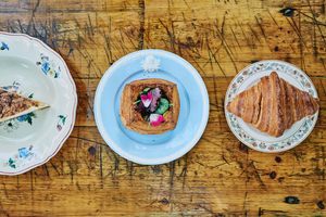 The pastries at Lagniappe Bakehouse are worth waking up for.