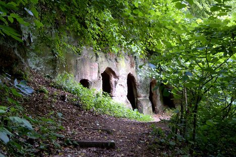 Hermits Cave at Dale Abbey