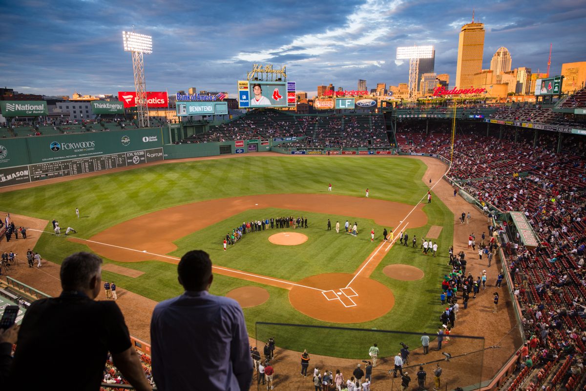 Lone Red Seat at Fenway Park in Boston, MA Editorial Photo - Image