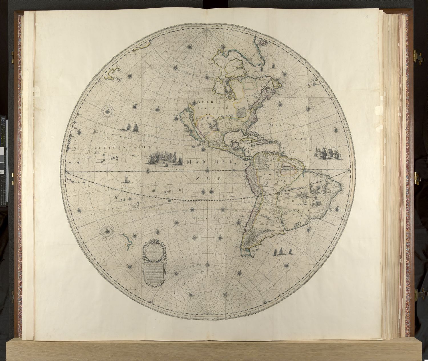 Antarctica and much of North America were still unmapped in 1660.