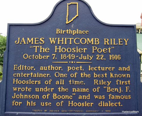 James Whitcomb Riley Boyhood Home