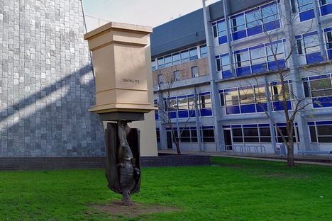 Charles La Trobe Statue at La Trobe University Bundoora