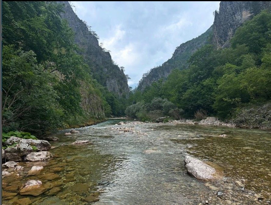 Komarnica Canyon River