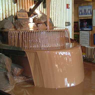 The World’s Largest Chocolate Waterfall