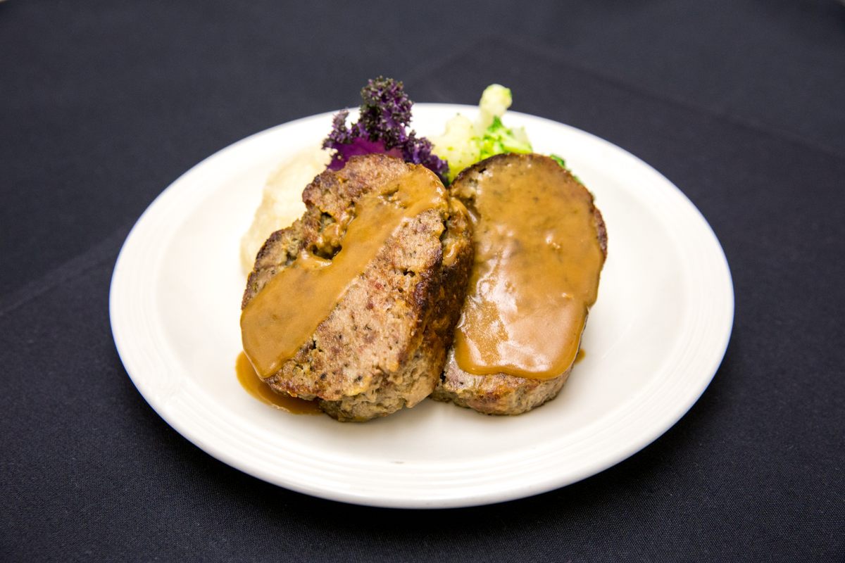 Freshly prepared Tundra Moose Meatloaf.