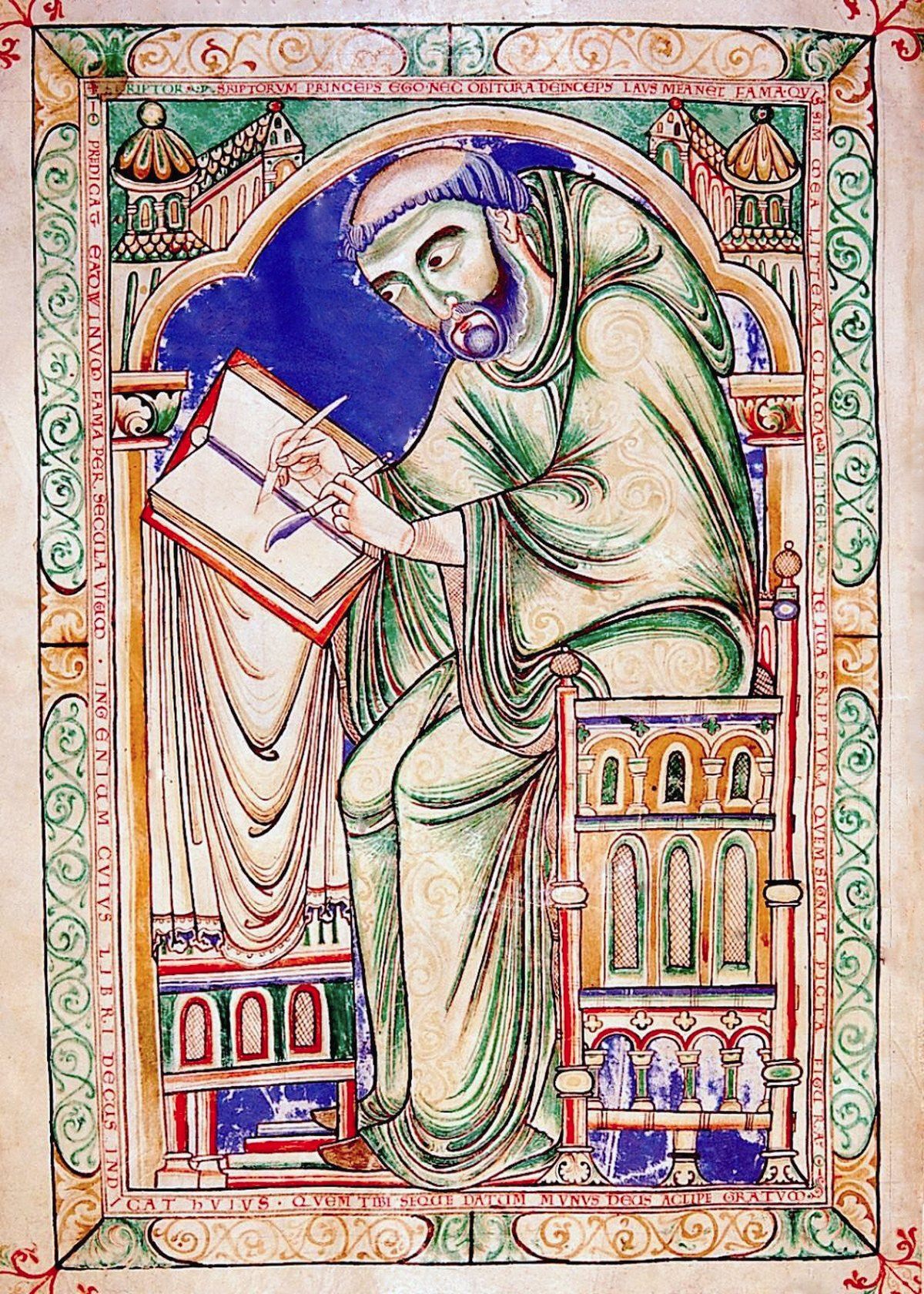 medieval scribe