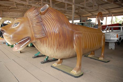 Morbid Monday :  Buried in a Lion  - The Fabulous Tradition of Ghana Figurative Coffins