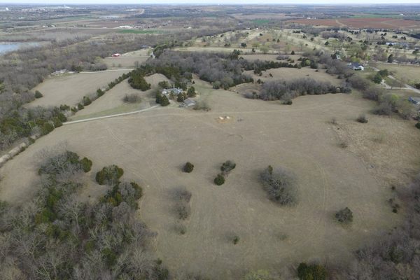 An aerial view of a portion of the site that a drone surveyed in Kansas.