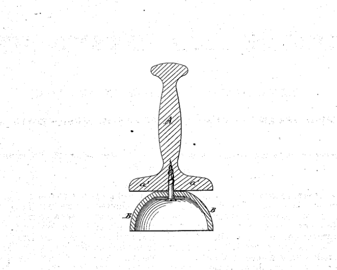 An image of the plunger on Hawley's patent application.