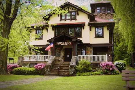 The front of the museum