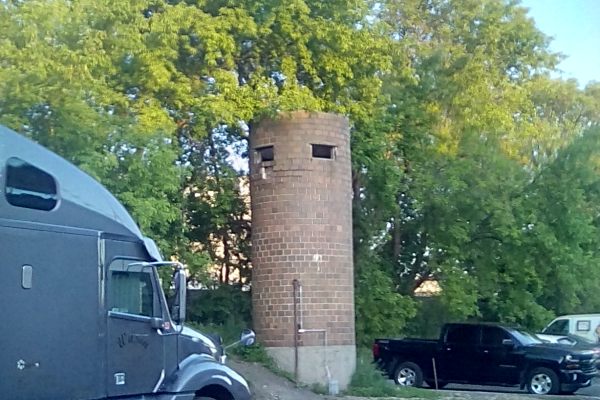 The guard tower.