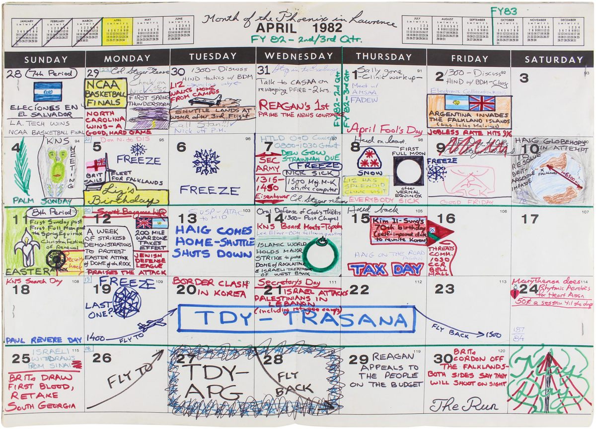 April 1982.