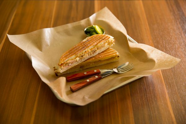 A Tampa Cuban sandwich pictured at the Tampa Sandwich Bar in Seoul, South Korea.