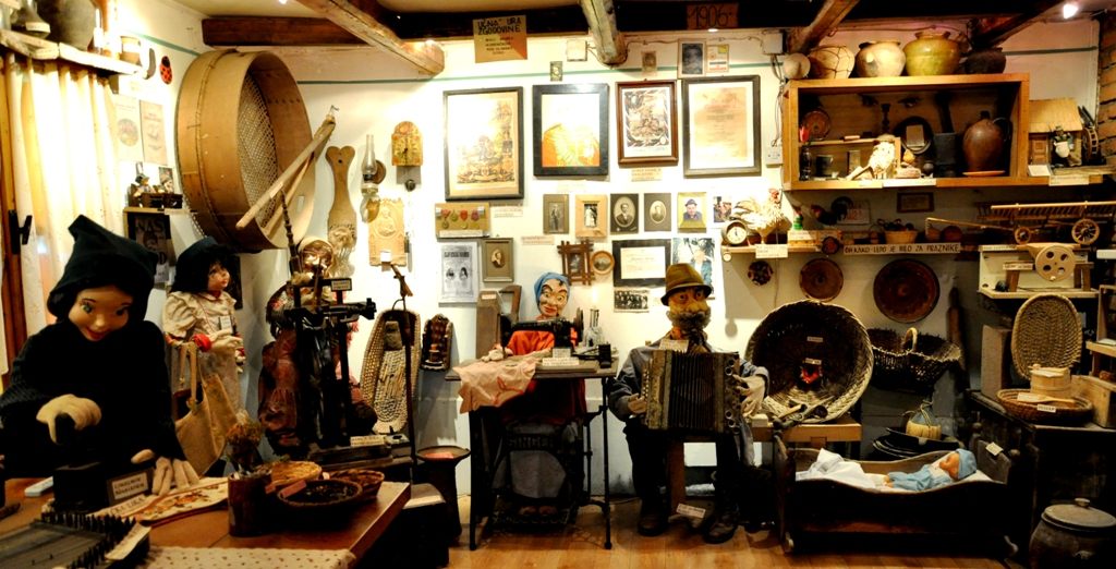 The "How They Once Lived" museum, depicting the hardworking, yet joyful, life of the Korenčkovi family one hundred years ago. 