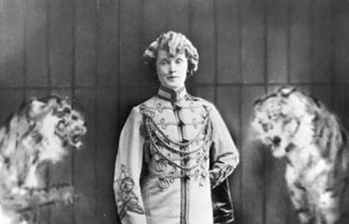 Mabel Stark, photographed in 1931.